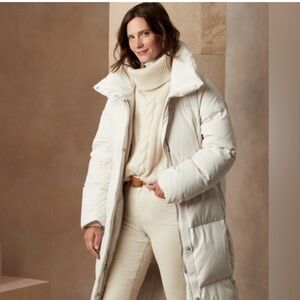 Banana Republic Women’s Down Oversized Puffer Jacket | Small Petite